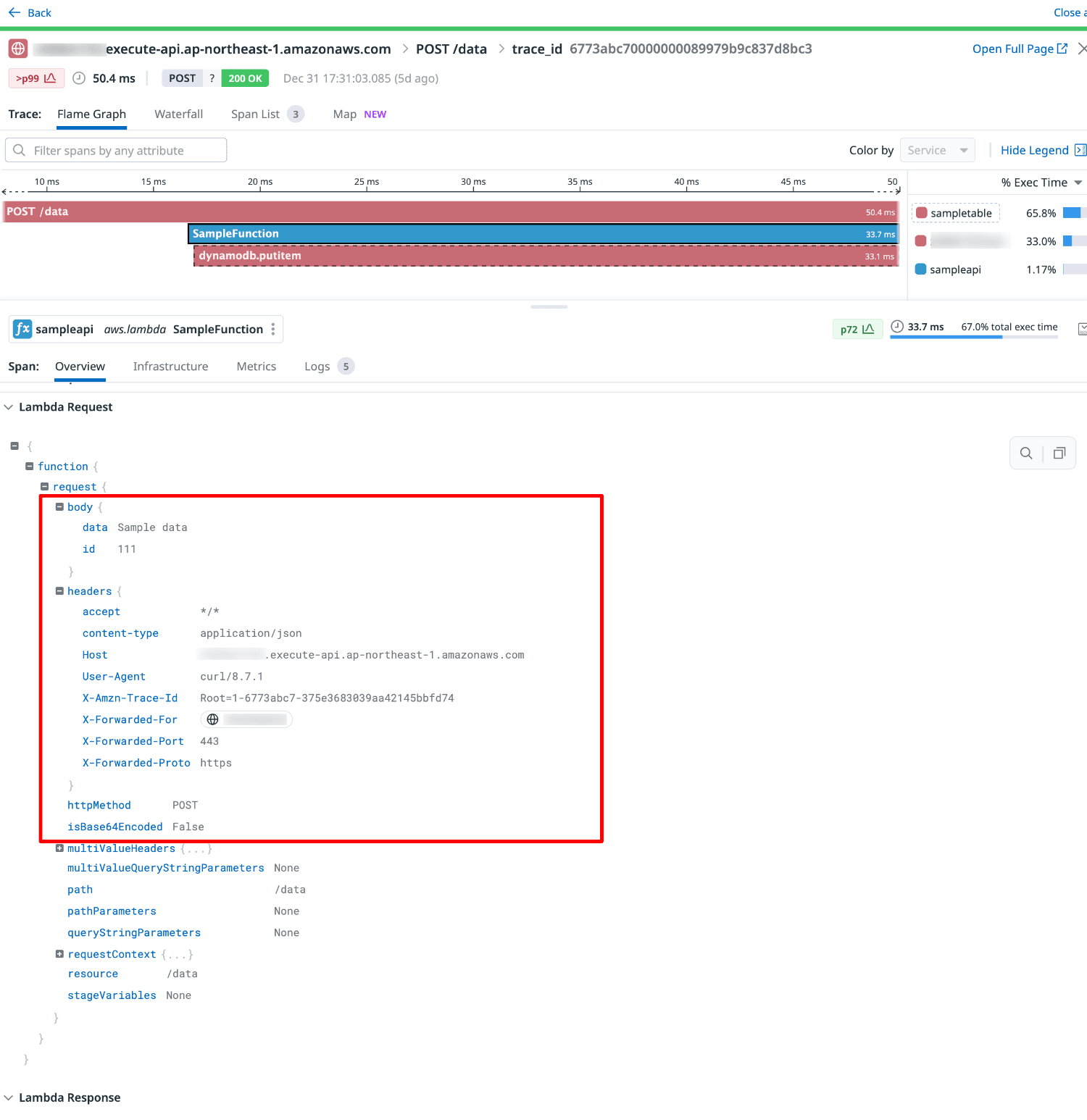 postリクエストペイロード収集