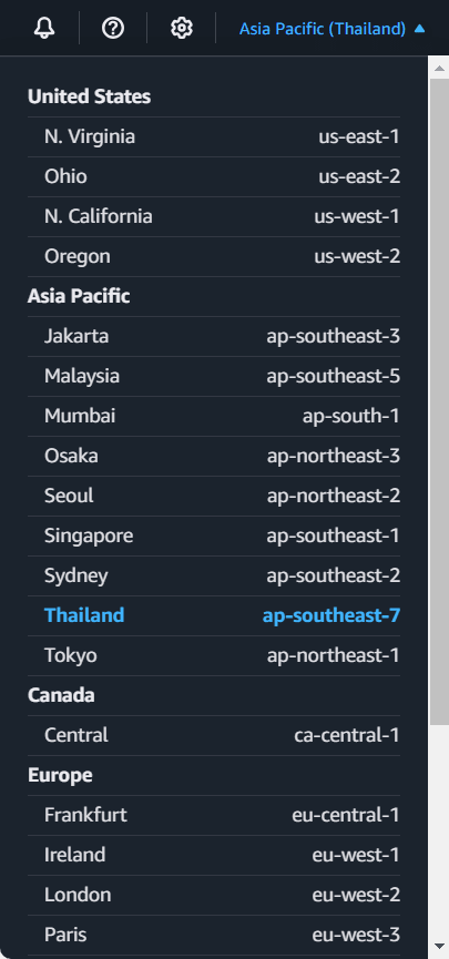 aws_thailand_region