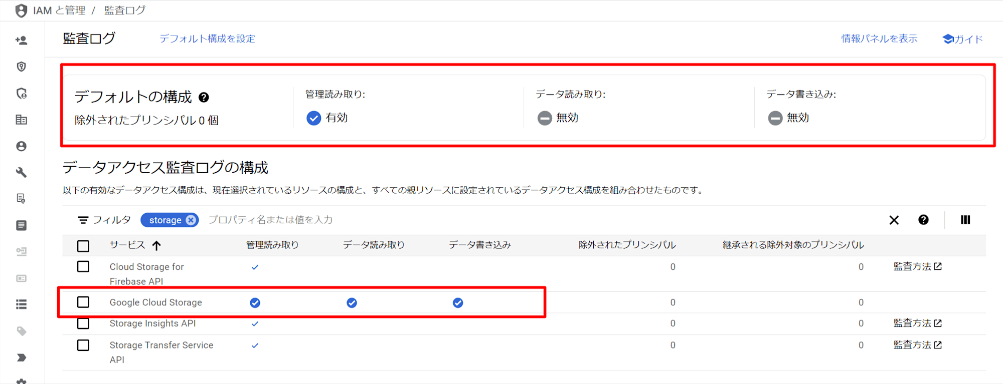 監査ログ – IAM と管理 – alive.classmethod.i… – Google Cloud コンソール