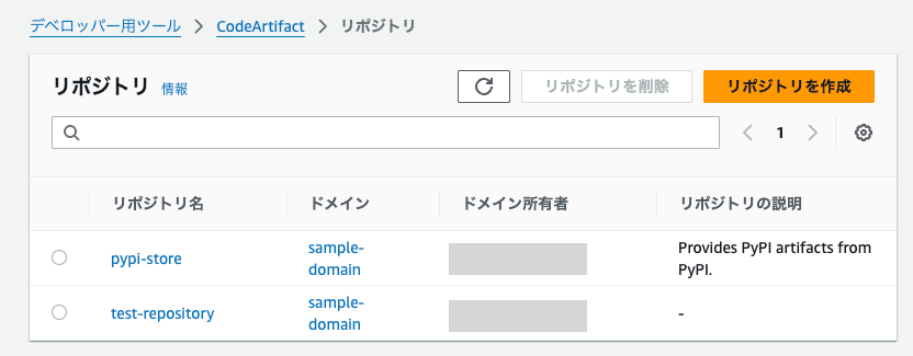 リポジトリ