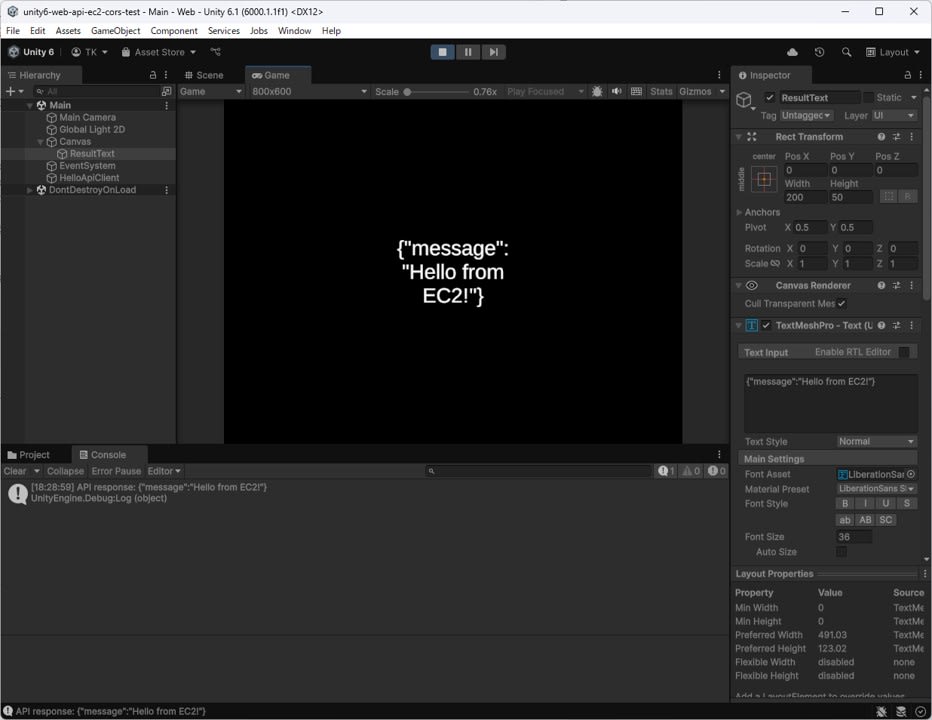 Result Unity Editor