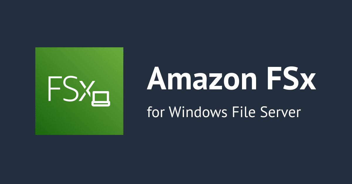 Amazon FSx สำหรับ Windows File Server พร้อมให้ใช้งานใน Thailand Region แล้ว