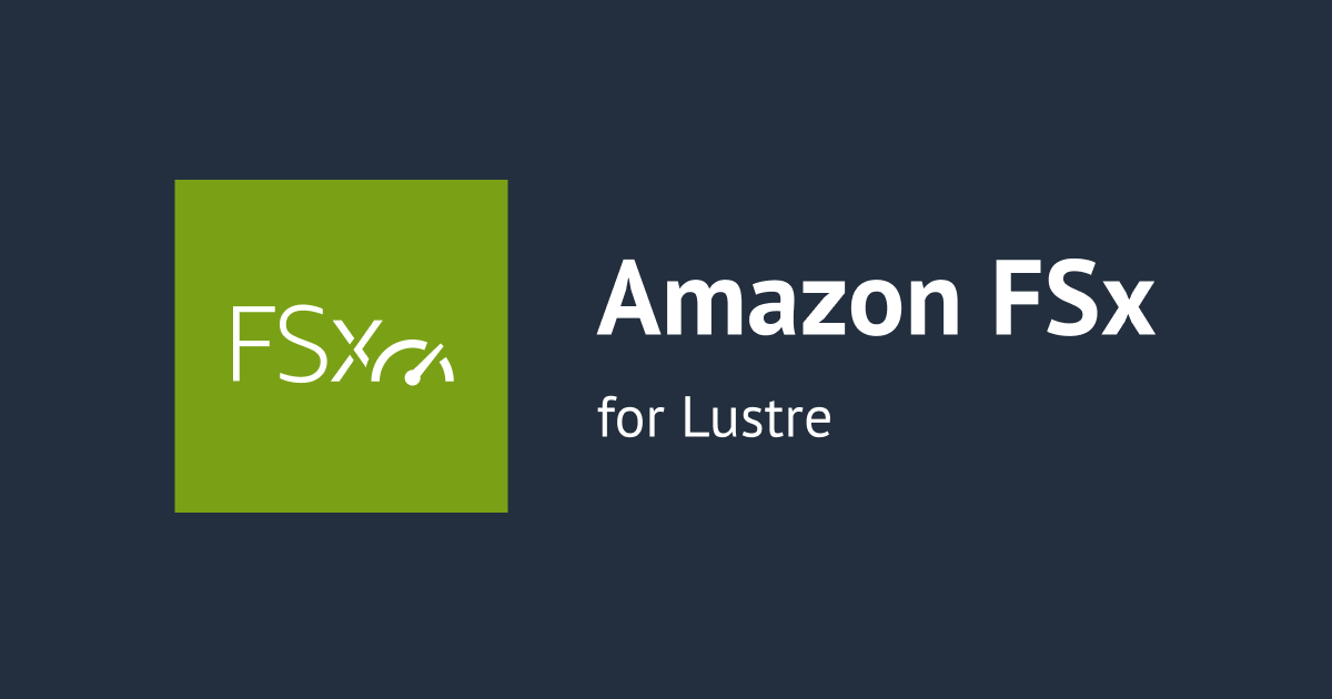 Amazon FSx สำหรับ Lustre พร้อมให้ใช้งานใน Thailand Region แล้ว