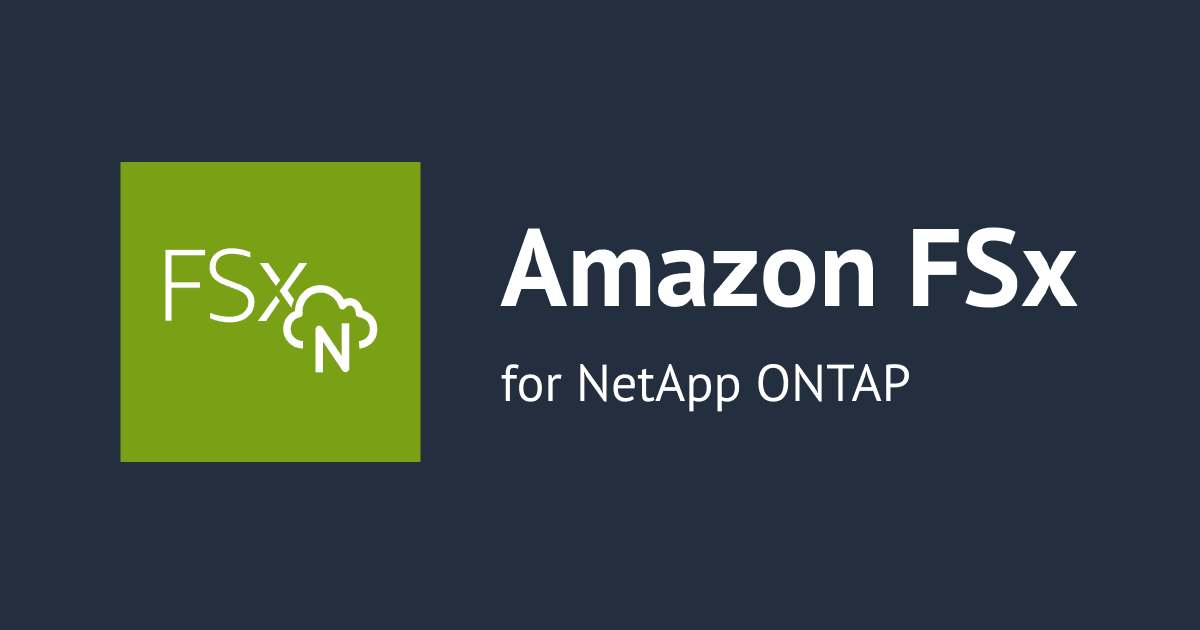 Amazon FSx สำหรับ NetApp ONTAP พร้อมให้ใช้งานใน Thailand Region แล้ว
