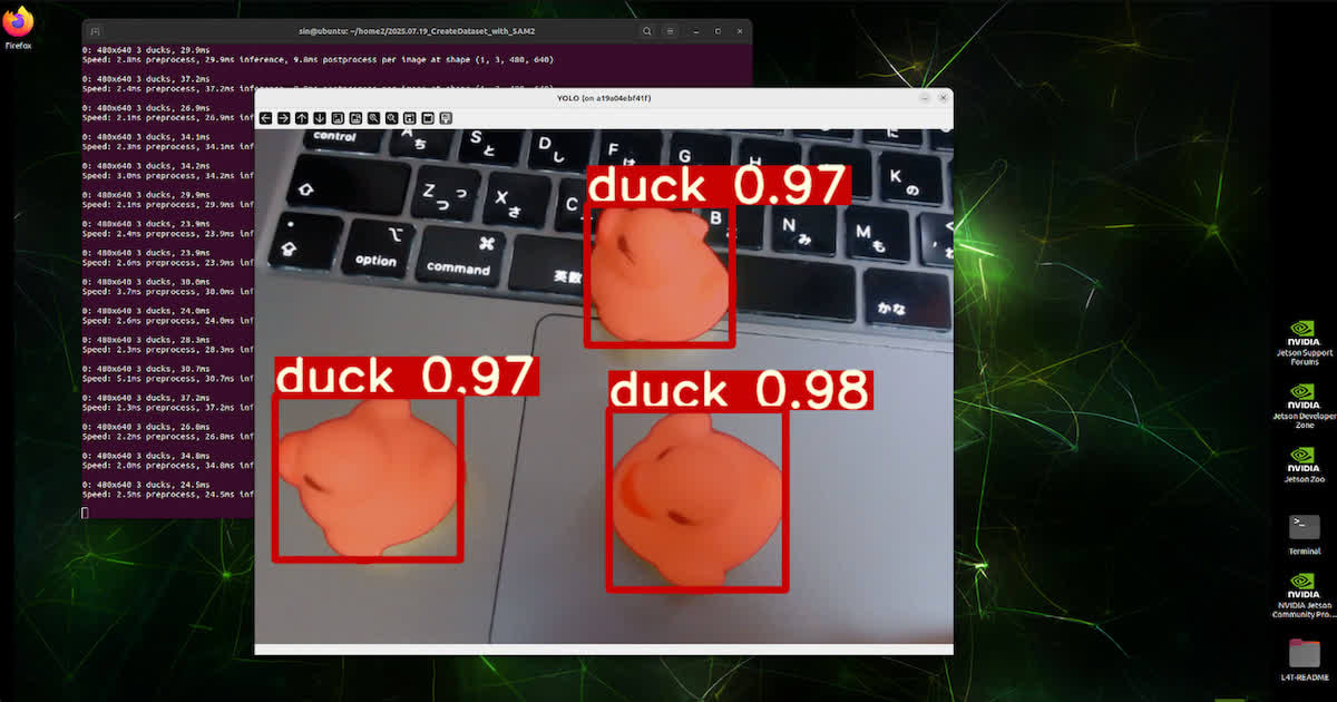 SAM2を使用したYOLOデータセット自動生成：手動アノテーション作業を95%削減する