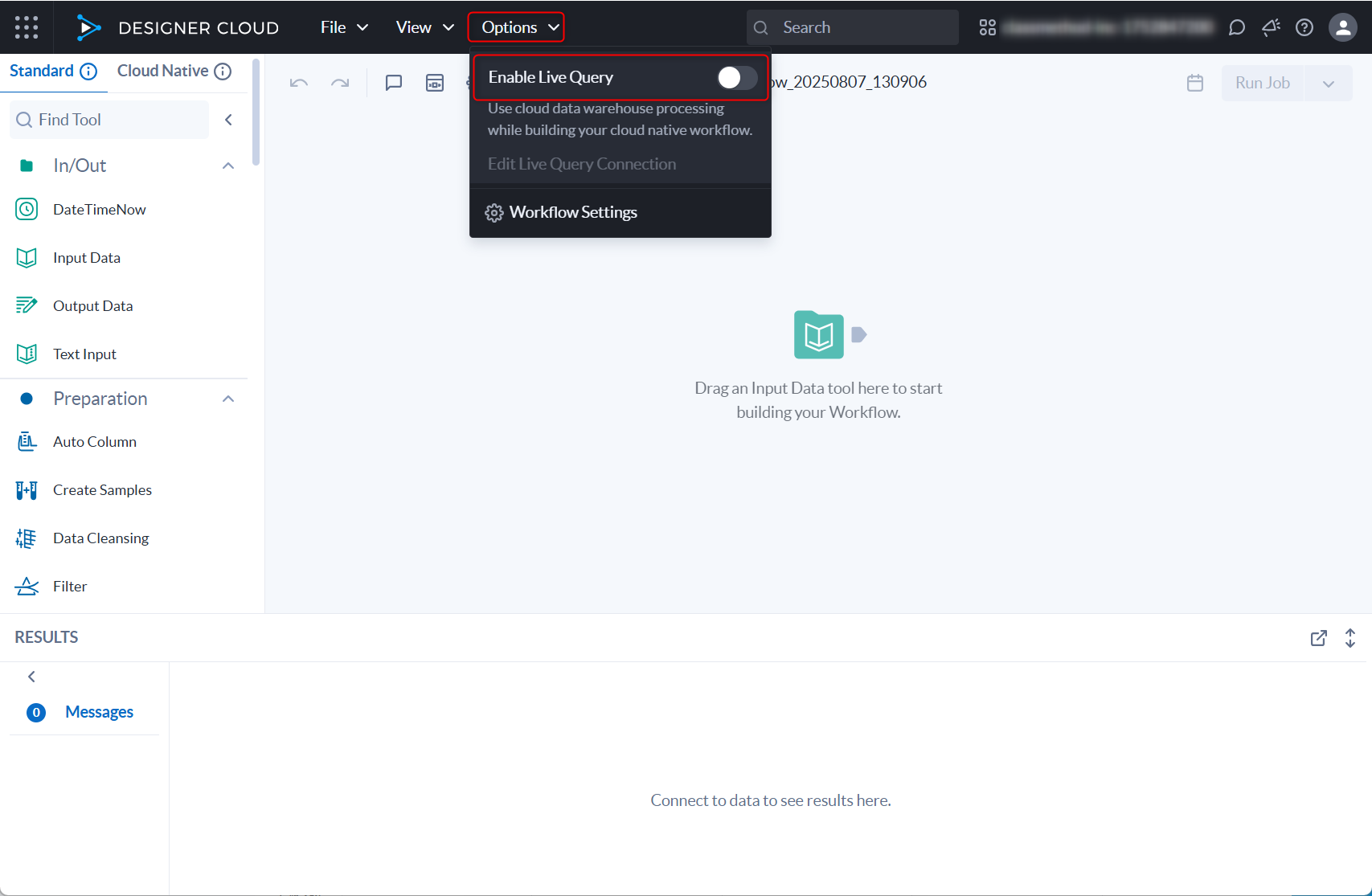 alteryx-one-designer-cloud-livequery-no2