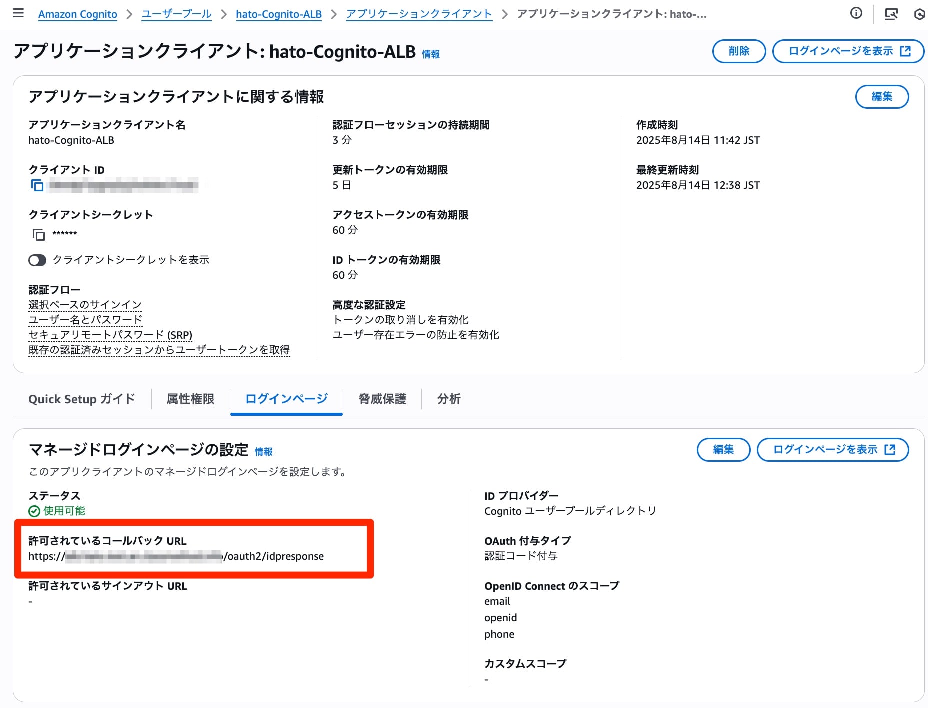 ALB Cognito User Auth Something Went Wrong Solution 2