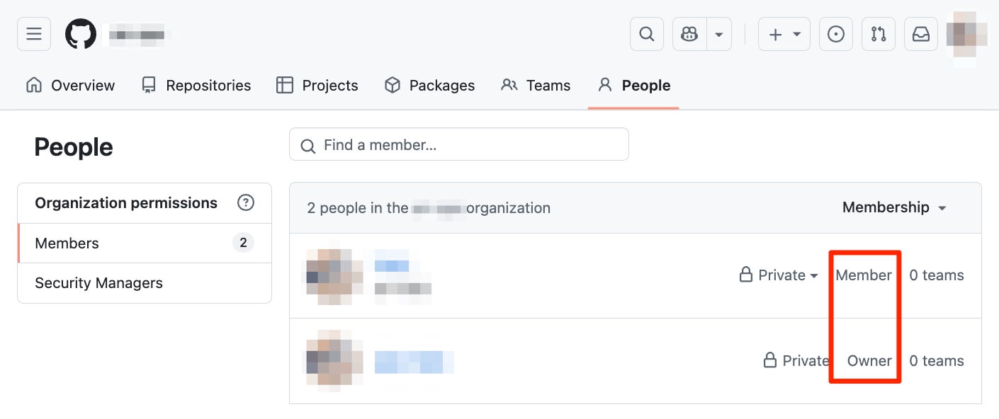 CodePipeline GitHub Organization Owner Error Solution 2