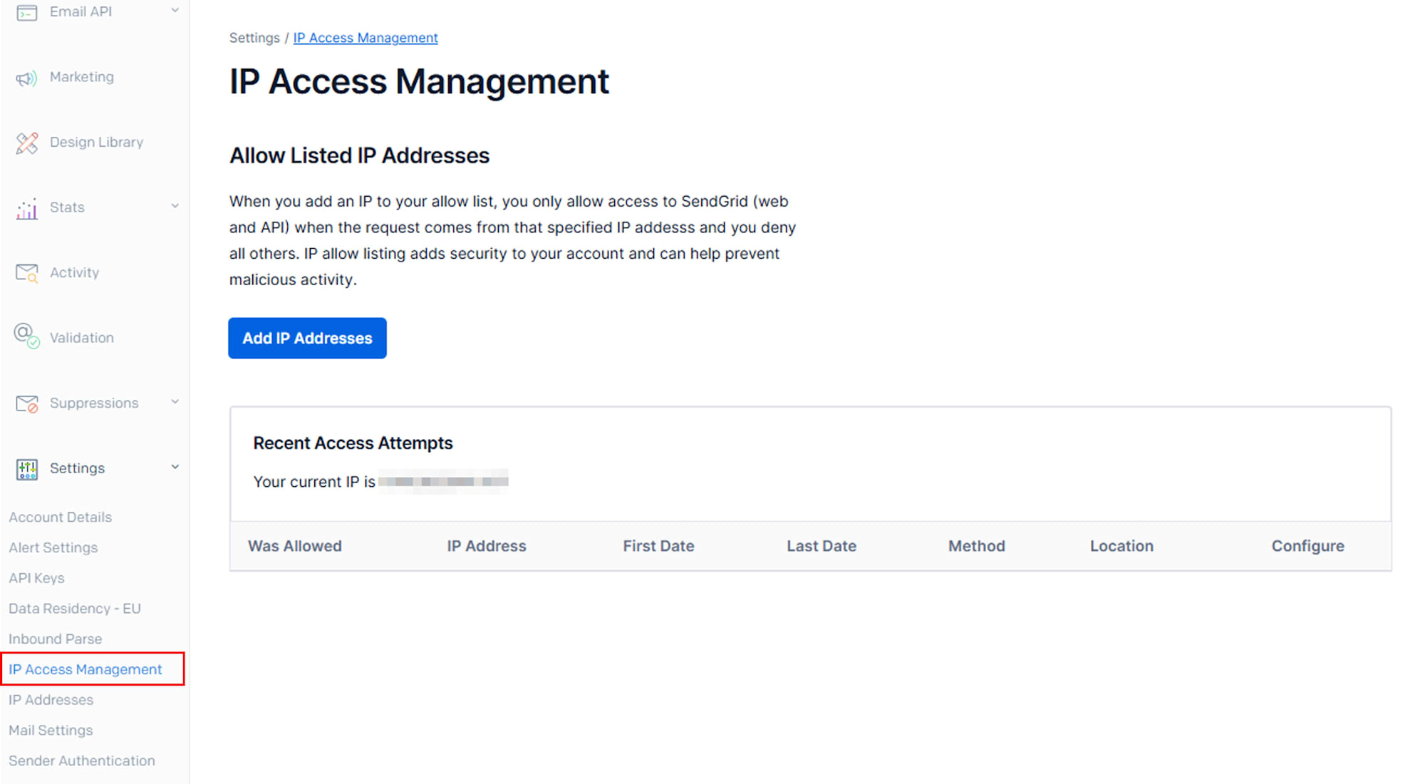 IP Access Management