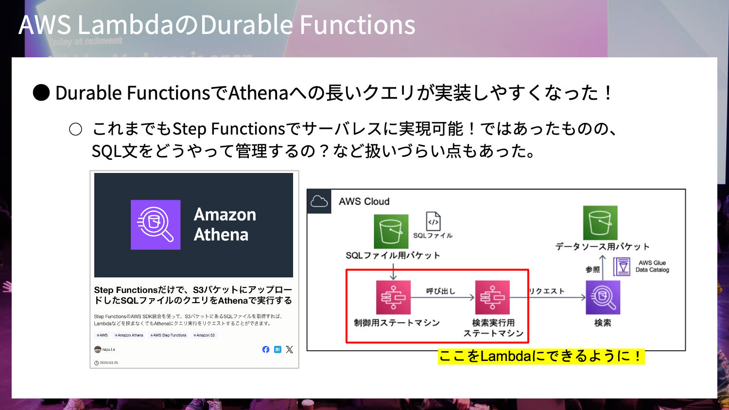 AWS LambdaのDurable Functions