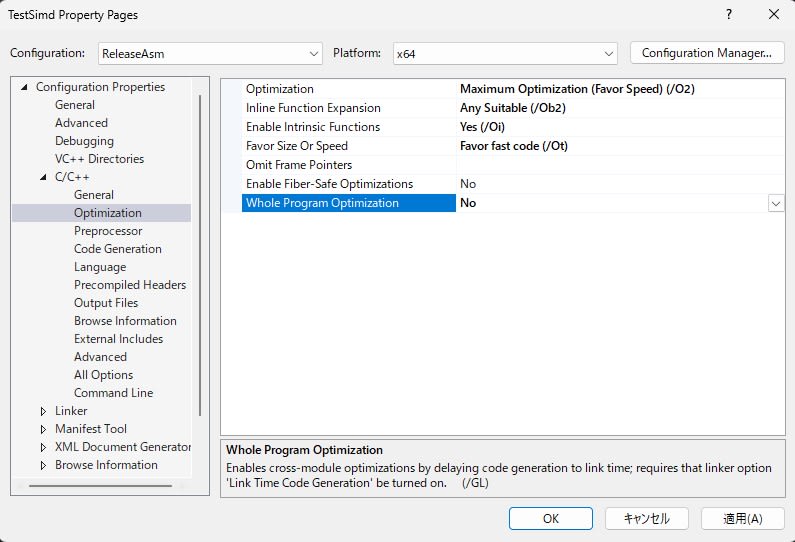 Optimization properties