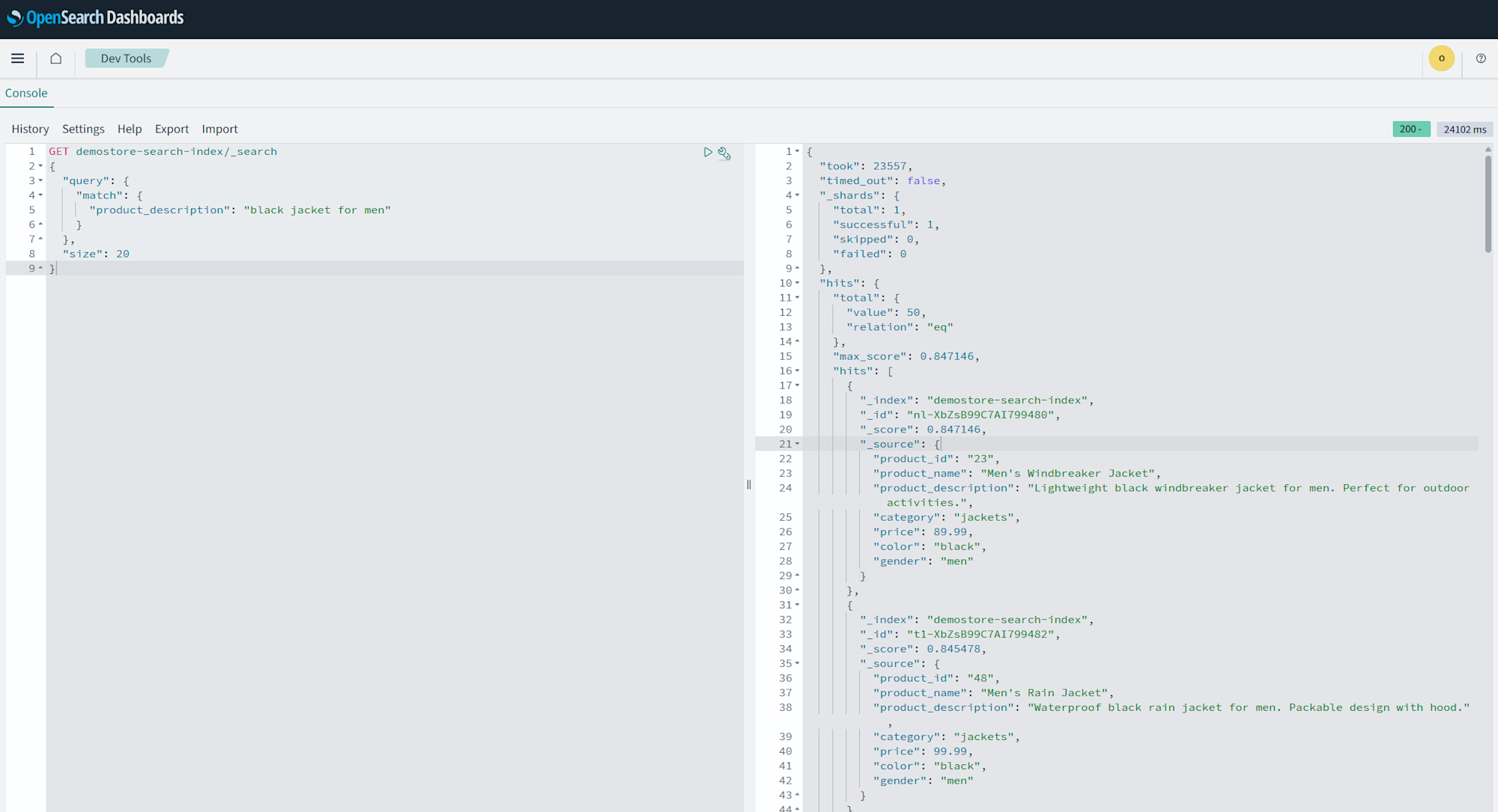 lexical_search_black_jacket