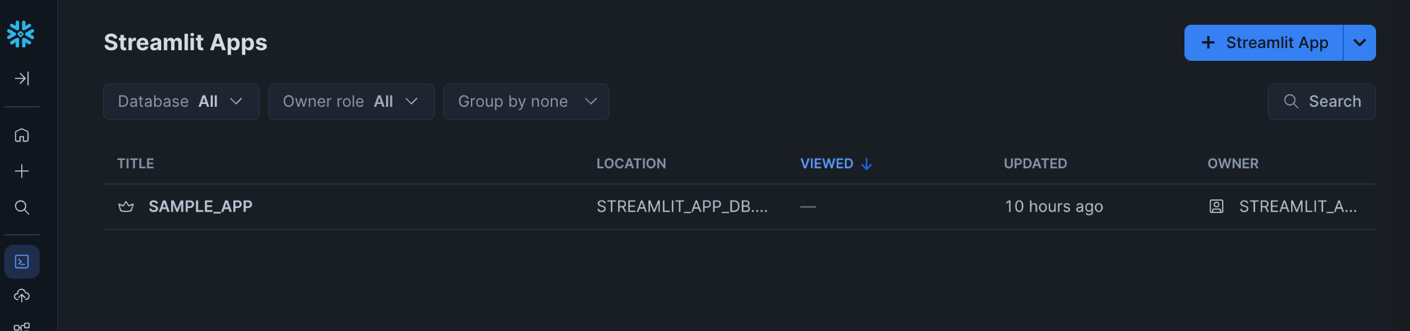 アプリが見えるように